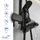 Душевая стойка Ceruttispa ОВИДИО RSMB (OVIDIO RSMB) CT12078 чёрный матовый