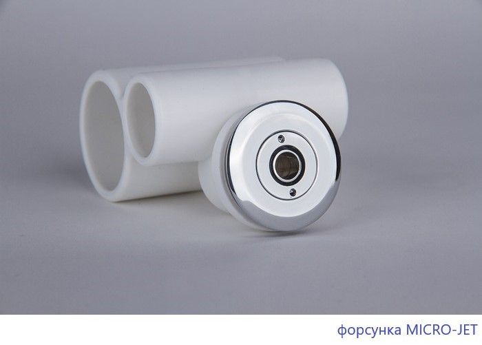 Гидромассажная ванна Whitecross Wave Slim 0111.170075.100.NANO.CR 170x75см Nano хром