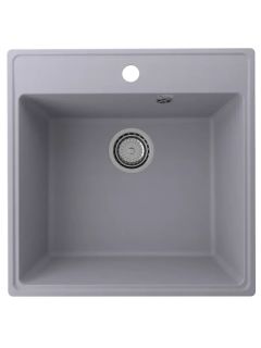 Кухонная мойка Ulgran Quartz Forte 505-05 бетон Кухонная мойка Ulgran Quartz Forte 505-05 бетон