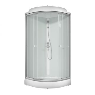 Душевая кабина Niagara Light L90/17 90x90 см профиль хром стекло прозрачное