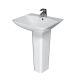 Раковина на пьедестале Azario Seta AZ-5002 56x83 см белый