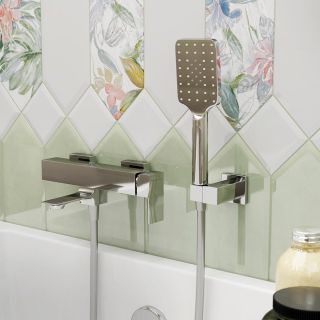 Смеситель для ванны с душем Kerama Marazzi Fioretto V2CR105KM хром Смеситель для ванны с душем Kerama Marazzi Fioretto V2CR105KM хром