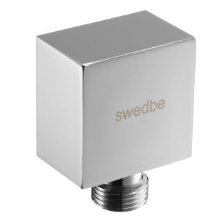 Шланговое подсоединение Swedbe Platta 5507 хром Шланговое подсоединение Swedbe Platta 5507 хром