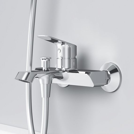 Смеситель для ванны и душа Am.Pm Func F8F10000 хром