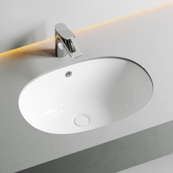 Встраиваемая раковина Ceramica Nova Element CN6044 58см белый Встраиваемая раковина Ceramica Nova Element CN6044 58см белый