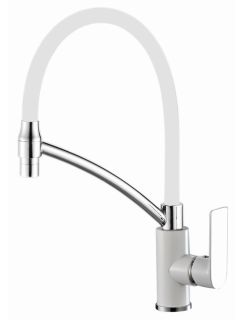 Смеситель для кухни Haiba HB72505-8 белый Смеситель для кухни Haiba HB72505-8 белый
