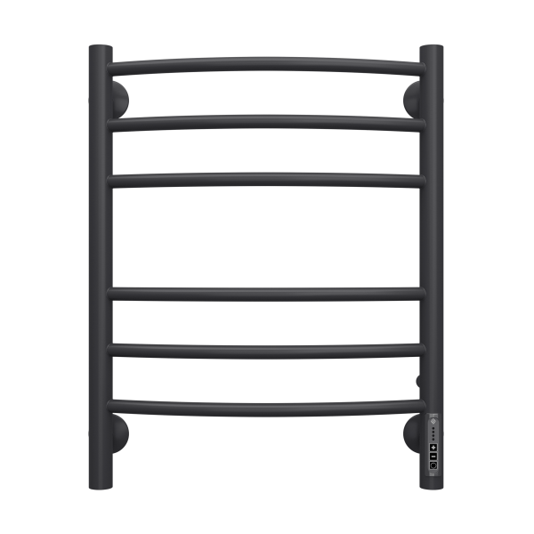 Полотенцесушитель электрический Terminus Классик П6 450х600 электро КС 9005 матовый