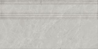 Плинтус Kerama Marazzi FME027R Риальто серый светлый глянцевый обрезной 20x40x1,6