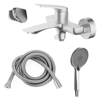 Смеситель для ванны Azario Lursy AZ-K3049BN сатин