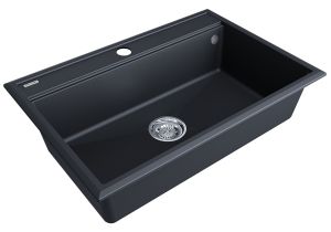 Мойка кухонная Paulmark Stepia PM117551-WH белый