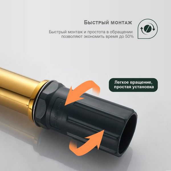 Смеситель для раковины Splenka S03.10.23 золото