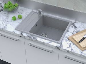 Мойка кухонная GranFest Песок Level LV--660 L пес