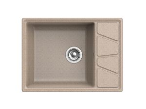 Мойка кухонная GranFest Песок Vertex V-680 L пес