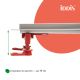 Душевой лоток IDDIS Перфекс (Perfex) 975B8SB00DZ 80 см хром матовый