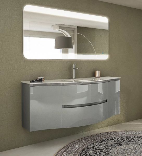 Зеркало с LED подсветкой Cezares 136x70 Vague 45006