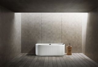 Ванна из искусственного камня ABBER Leipzig AM9916 170x80см белый матовый Ванна из искусственного камня ABBER Leipzig AM9916 170x80см белый матовый