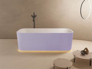 Ванна из искусственного камня ABBER Stein AS9663Violett 170x75см фиолетовый Ванна из искусственного камня ABBER Stein AS9663Violett 170x75см фиолетовый