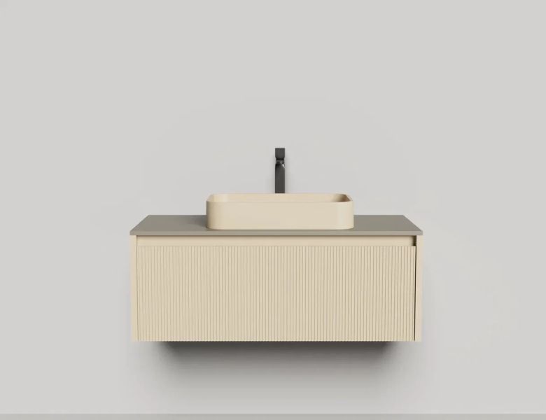 Подвесная тумба Salini Domino 27D110F 100см эмаль/фрезерованный фасад Подвесная тумба Salini Domino 27D110F 100см эмаль/фрезерованный фасад