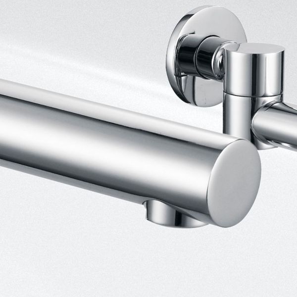 Поворотный излив Swedbe Platta 5513 хром