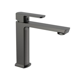 Смеситель для раковины Vincea Next VBF-1N1GM однорычажный, вороненая сталь