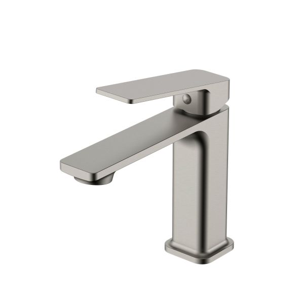 Смеситель для раковины Vincea Core VBF-4CO1BN, брашированный никель