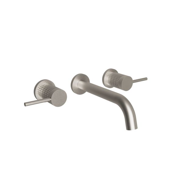 Смеситель для раковины Vincea Groove VBFW-4G1BN встраиваемый, брашированный никель