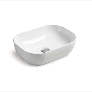 Раковина керамическая Vincea VBS-102, 455*330*130, цвет белый