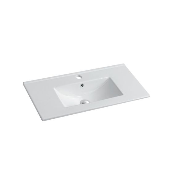 Раковина Vincea VBS-13980S1 81 см белая