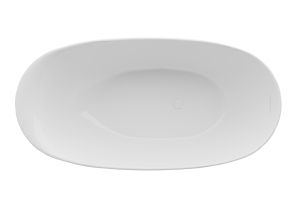 Ванна акриловая Vincea VBT-601-1600, цвет белый, щелевой перелив