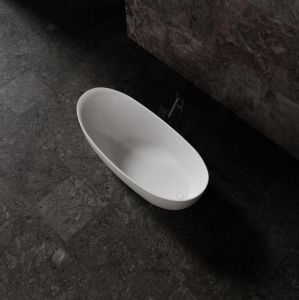 Ванна из искусственного камня Vincea VBT-6S03MW 180x80см белый матовый