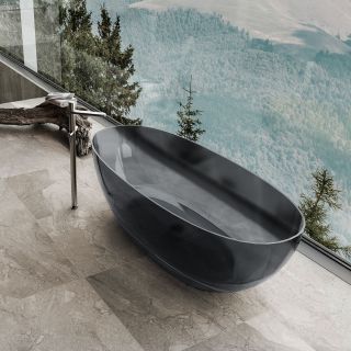 Ванна из полиэфирной смолы Vincea VBT-6T01B 170x75 Черная матовая без гидромассажа Ванна из полиэфирной смолы Vincea VBT-6T01B 170x75 Черная матовая без гидромассажа