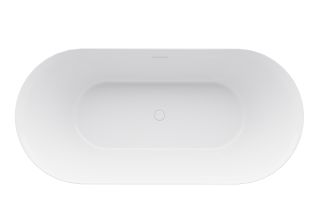 Ванна акриловая Vincea VBT-709-1700MG, цвет матовый бежевый/белый, щелевой перелив