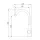 Смеситель для кухни Aquanika Round AQR4015CR хром