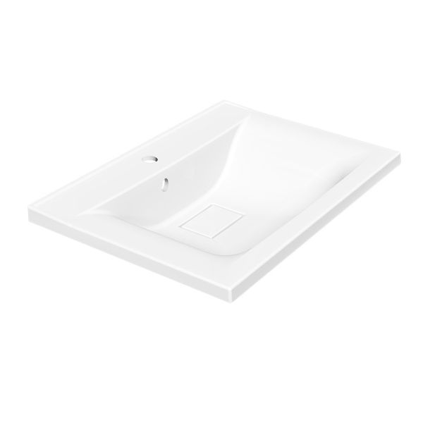 Раковина Vincea VCB-3M600W из искусственного камня