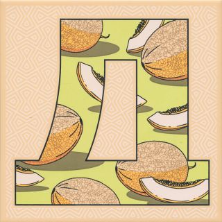 Плитка Kerama Marazzi HGD\A563\5184 Декор Сад-огород «Яблоко» матовый 20x20x0,69