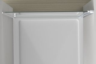 Душевая дверь Vincea Alpha VDP-3AL100MT, хром, стекло текстурное