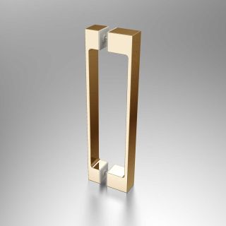 Душевая дверь Vincea Alpha VDP-3AL700CLG , брашированное золото, стекло прозрачное