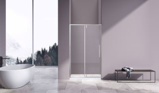 Душевая дверь Vincea Slim-N VDP-4SN110CL, хром, стекло прозрачное