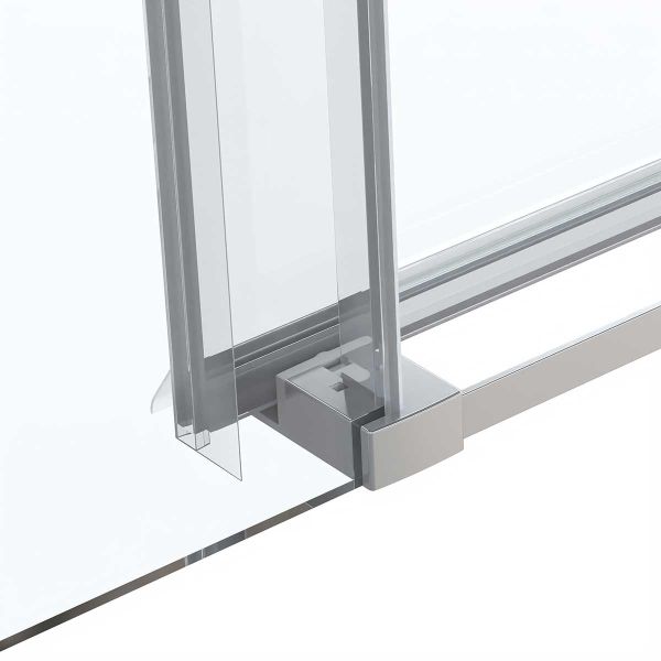 Душевая дверь Сomo Soft VDS-1CS140CL, 1400, хром, стекло прозрачное
