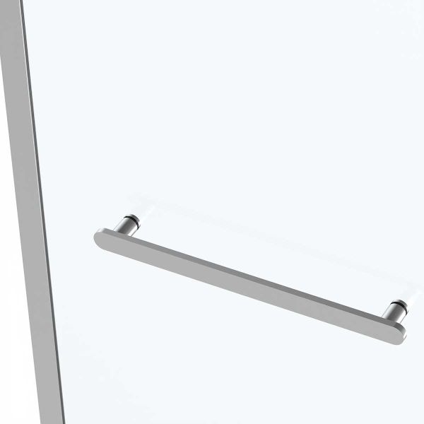 Душевая дверь Сomo Soft VDS-1CS140CL, 1400, хром, стекло прозрачное