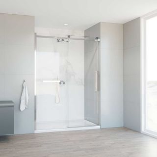 Душевая дверь Vincea Сomo Soft VDS-1CS140CL, 1400, хром, стекло прозрачное