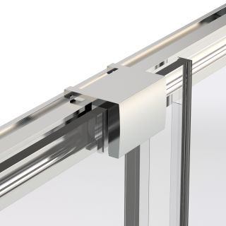 Душевая дверь Vincea Stella VDS-1ST130CLGM, 1300, вороненая сталь, стекло прозрачное