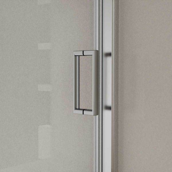 Душевая дверь City VDS-5CT140CL, 1400, хром, стекло прозрачное