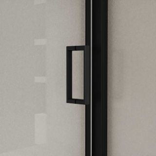 Душевая дверь Vincea City VDS-5CT140CLB, 1400, черный, стекло прозрачное