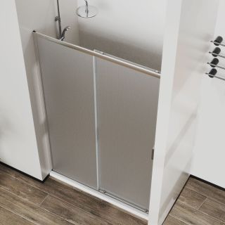 Душевая дверь Vincea City VDS-5CT150MT, 1500, хром, стекло текстурное