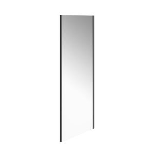 Душевая боковая панель Kerama Marazzi Vetro VE.90.FP.BLK.M 90 см стекло прозрачное профиль чёрный матовый