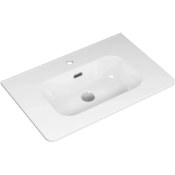 Раковина накладная Brevita Onda 70 B-OND070-01 белый