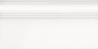 Плитка Kerama Marazzi BLF027R Бордюр Беллони белый матовый обрезной 40x7,3x2,7