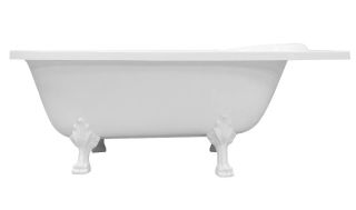 Ванна из литьевого мрамора Эстет Venecia silk ФР-00014528 П 170x80см белый матовый Ванна из литьевого мрамора Эстет Venecia silk ФР-00014528 П 170x80см белый матовый