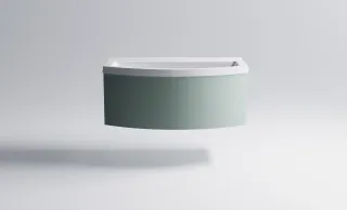 Тумба с раковиной Astra-Form Венеция 2.0 3100001ncss3005-b80g+04010019 100 см зелёный матовый